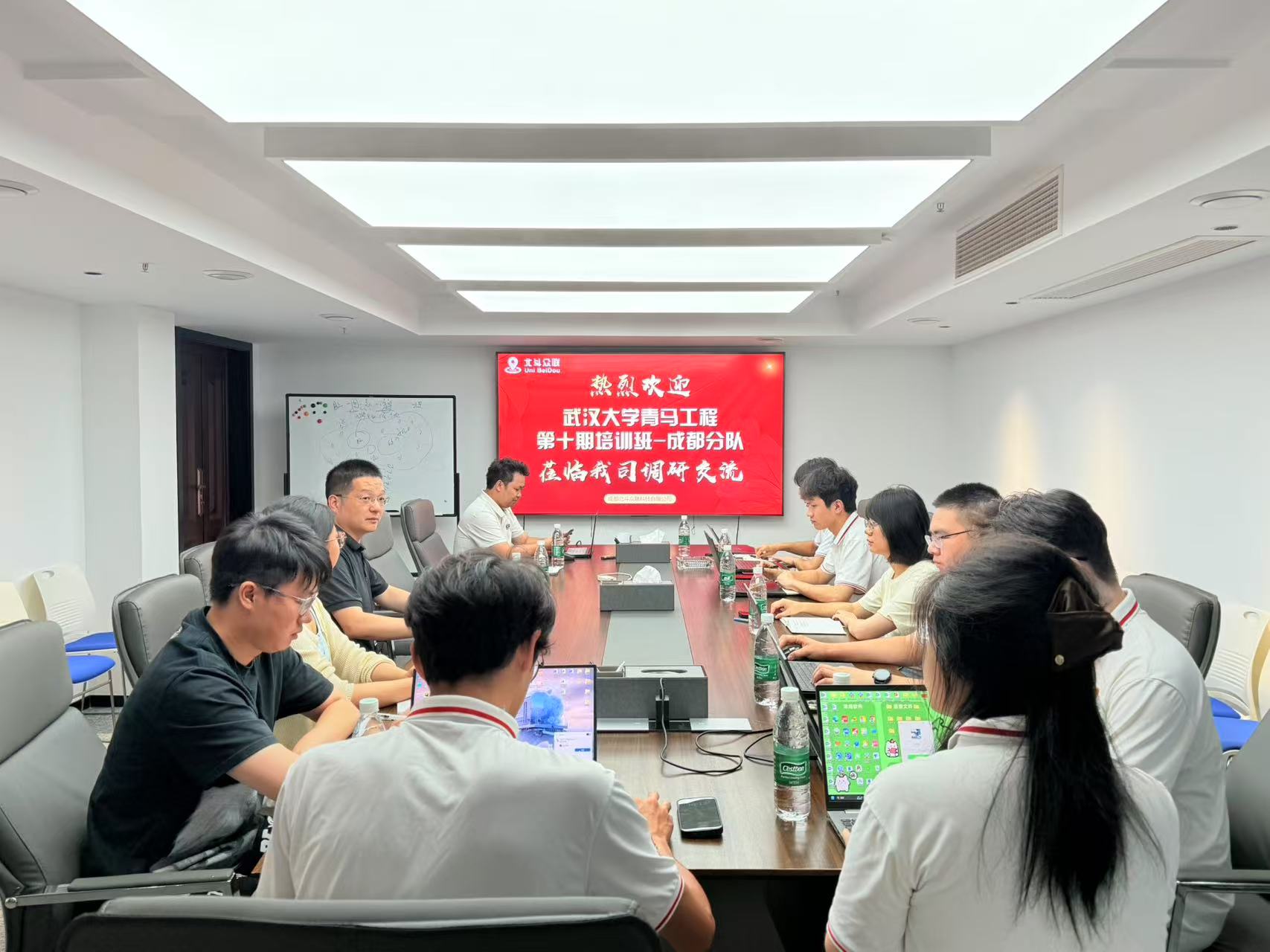 武大学子赴我司调研，共话青年在新质生产力发展中的担当
